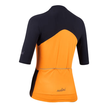 New Sun Block Lady Jersey - Black/Orange